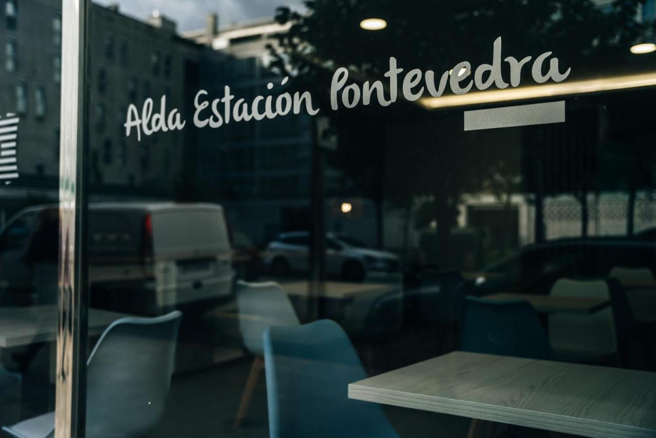 Hotel Alda Estacion Pontevedra Bagian luar foto